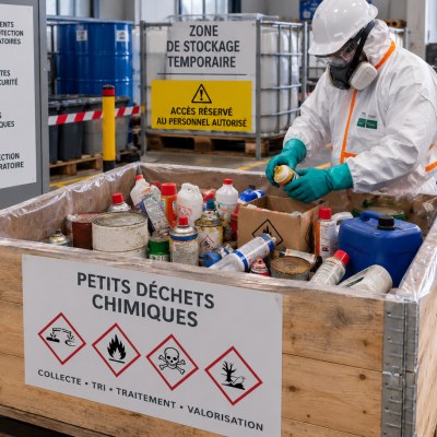 Petits déchets chimiques